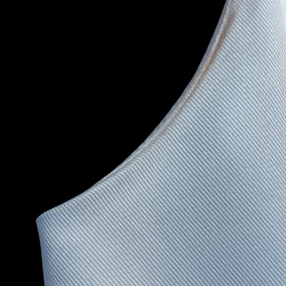 NWT!  Jason Wu White Peplum Button-Front Tencel  Vest - Size 4 - Picture 6 of 16